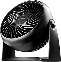 Honeywell TurboForce Air Circulator, Small Tabletop Fan, Quiet Personal Fan for Home or Office, 3 Speeds, 90 Degree...